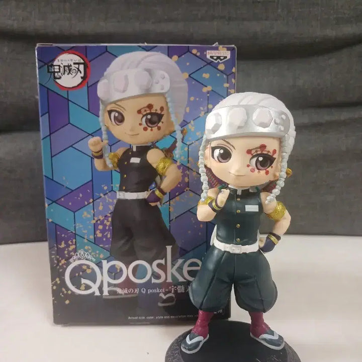 [BUNJANG] Demon Slayer Tengen Uzui Q Posket Figure (Unsealed) / (개봉)귀멸의 칼날 텐겐 큐보스켓 피규어