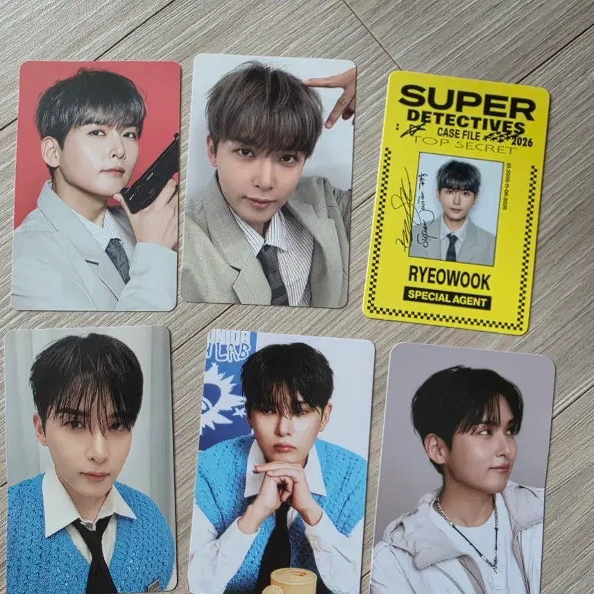 [BUNJANG] Super Junior Ryeowook Photocard Bundle Set / 슈퍼주니어 려욱 포카 일괄 양도