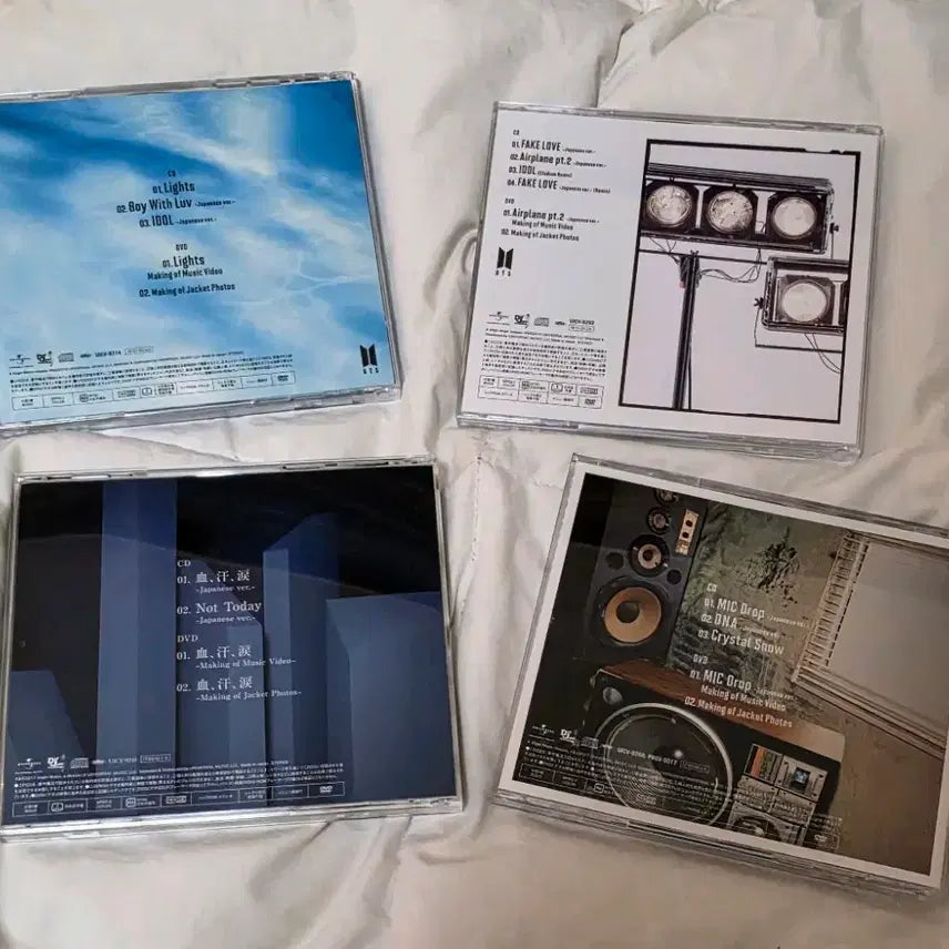 [BUNJANG] BTS Japanese Album Bundle Set / 방탄소년단 일본 앨범 4종 일괄