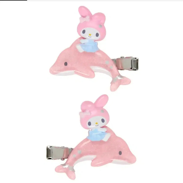 [BUNJANG] Sanrio My Melody Dolphin Series Hairpin / 산리오 돌핀 시리즈마이멜로디 헤어핀