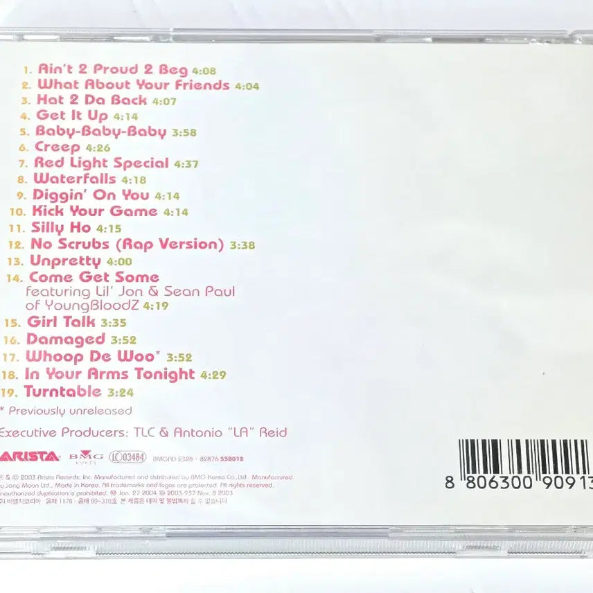 [BUNJANG] TLC Now &amp; Forever: The Hits CD / TLC - Now &amp; Forever: The Hits (CD)