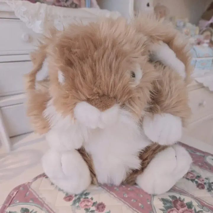 [BUNJANG] Brown Bunny Plush Toy / 토끼 인형
