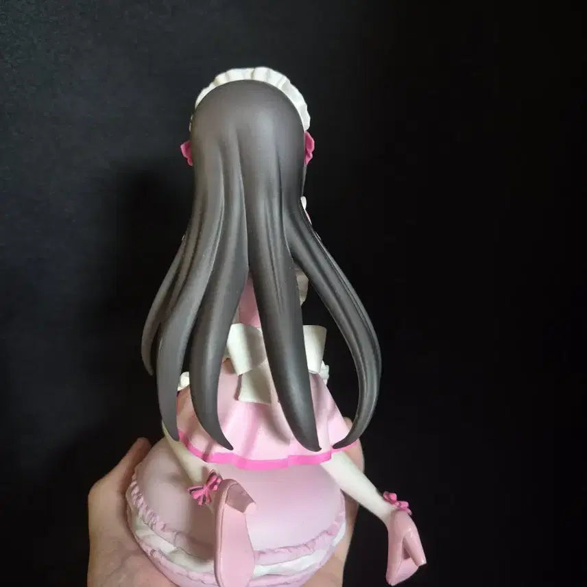 [BUNJANG] Puella Magi Madoka Magica Homura Akemi Strawberry Macaron Figure C ver. / 마법소녀 마도카 마기카 마마마 아케미 호무라 딸기마카롱 c상