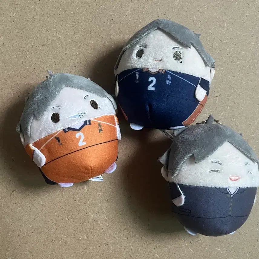 [BUNJANG] Haikyuu!! Sugawara Koushi Fuwaroring Bundle Set / 하이큐 스가와라 후와코로링 3종 일괄
