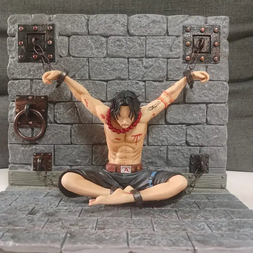[BUNJANG] One Piece Ace Battle of Marineford Figure (Unsealed) / (개봉)원피스 에이스 정상결전 피규어