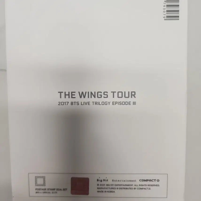 [BUNJANG] BTS WINGS TOUR Stamp Seal Set Postcard Stamp / (새상품) 방탄 윙즈 투어 스탬프 씰 세트 엽서 우표 BTS WINGS TOUR
