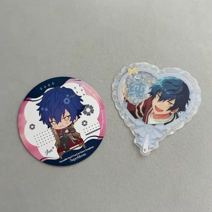 [BUNJANG] Ensemble Stars Jun Shionamami Animate Super Bloom Cafe POB Uchiwa Card Bundle Set / 앙스타 사자나미 쥰 애니메이트 슈퍼블룸 카페 특전 오시 우치와 카드 일괄