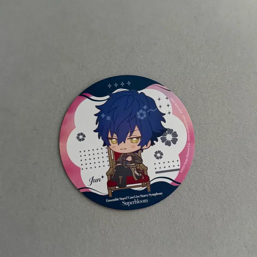 [BUNJANG] Ensemble Stars Jun Shionamami Animate Super Bloom Cafe POB Uchiwa Card Bundle Set / 앙상블 스타즈 앙스타 에덴 사자나미 쥰 애니메이트 슈퍼블룸 카페 특전 오시 우치와 카드 일괄