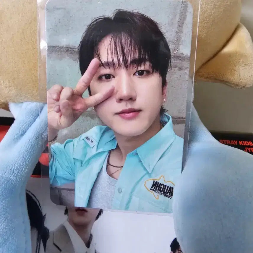 [BUNJANG] Stray Kids SKZ Changbin 2nd Week Fanmeeting Photocard POB / 디스앤댓 스키즈 skz 공방포카 창빈 2주차 역조공