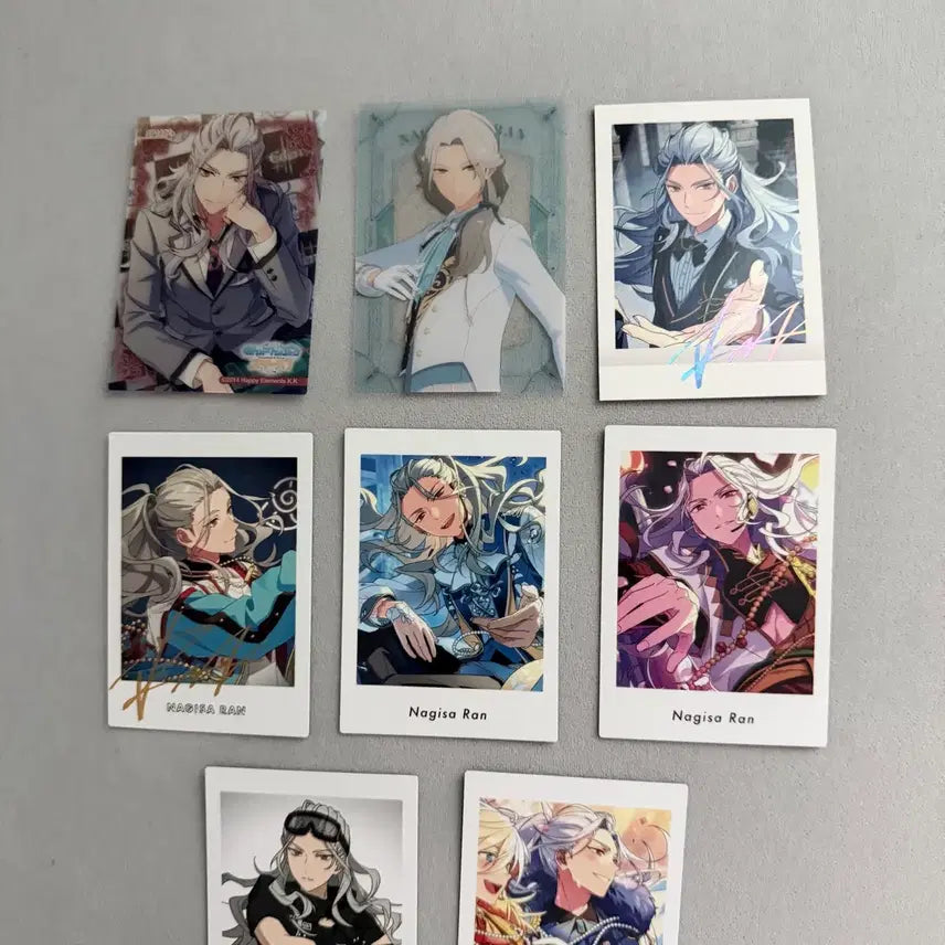 [BUNJANG] Ensemble Stars! Eden Nagisa Ran PASHAMemo Clear Card Bundle Set / 앙스타 에덴 란 나기사 파샤 클리어 카드 일괄