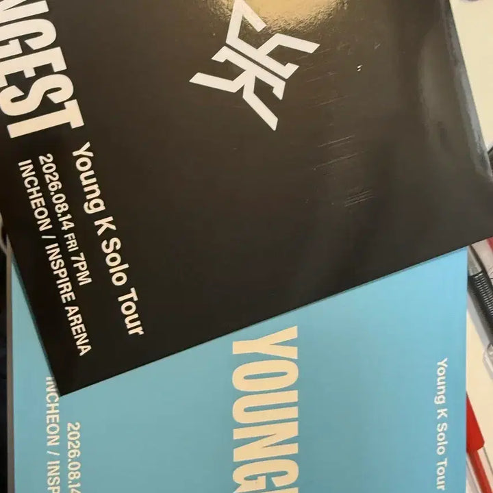 [BUNJANG] Young K Youngest Fanclub Membership Gift / 영케이 솔로콘서트 첫콘 팬클럽 입장키트 일괄