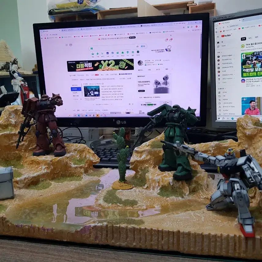 [BUNJANG] Diorama Base - Medium Large Size / 디오라마베이스  중대사이즈40%dc