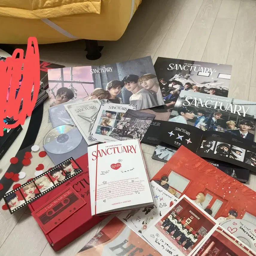 [BUNJANG] TXT Sanctuary Album Full Set (Photocard Excluded) / 투바투 생츄어리 앨범