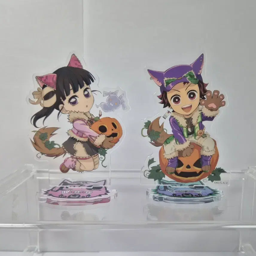 [BUNJANG] Demon Slayer Kanao &amp; Tanjiro Halloween Acrylic Stand Bundle / 귀멸의칼날 카나오 할로윈 탄지로 할로윈 아크릴 일괄