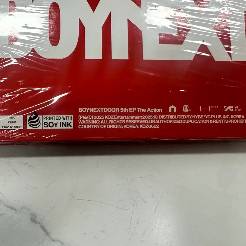 [BUNJANG] BOYNEXTDOOR 5th EP [The Action] Sealed Album / 보이넥스트도어 미니 5집 디 액션 미개봉 새상품 정품 음반 완벽 새것판매합니다