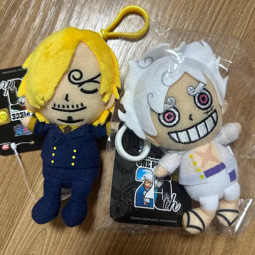 [BUNJANG] One Piece Nika Luffy &amp; Sanji Plush Bundle Set / 일괄) 원피스 니카 루피 상디 누이 인형 일괄