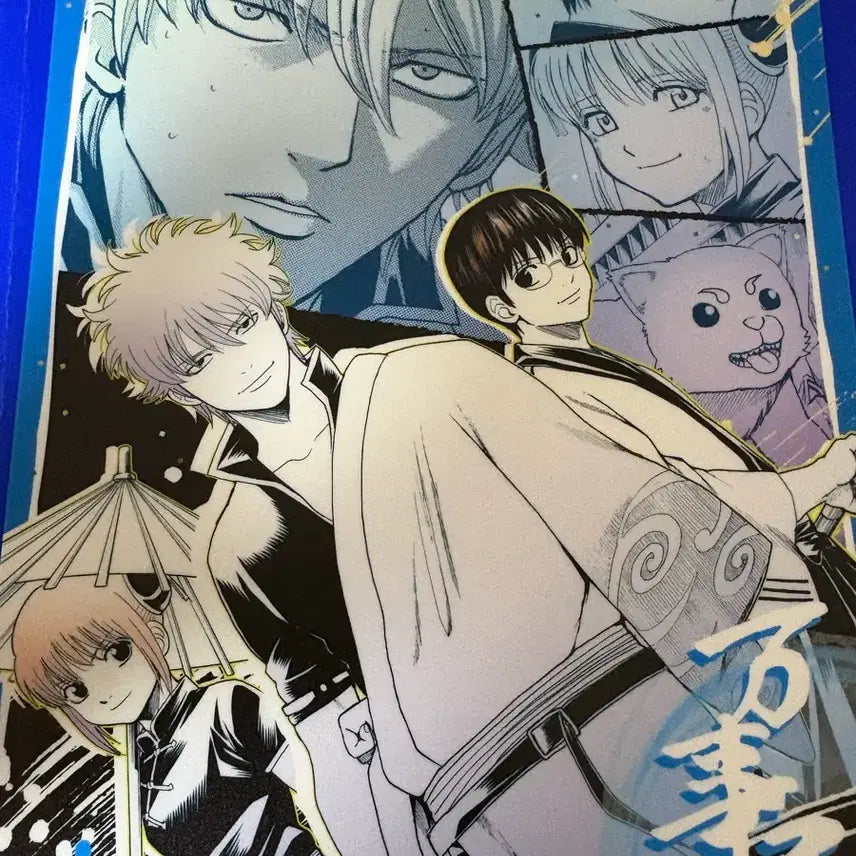 [BUNJANG] Gintama Gintoki Shinpachi Kagura Yorozuya Original Art Mousepad / 은혼 긴토키 신파치 카구라 해결사 원화 마우스패드