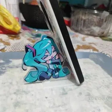 [BUNJANG] Vocaloid Hatsune Miku Smartphone Stand / 보컬로이드 하츠네 미쿠 휴대폰 거치대