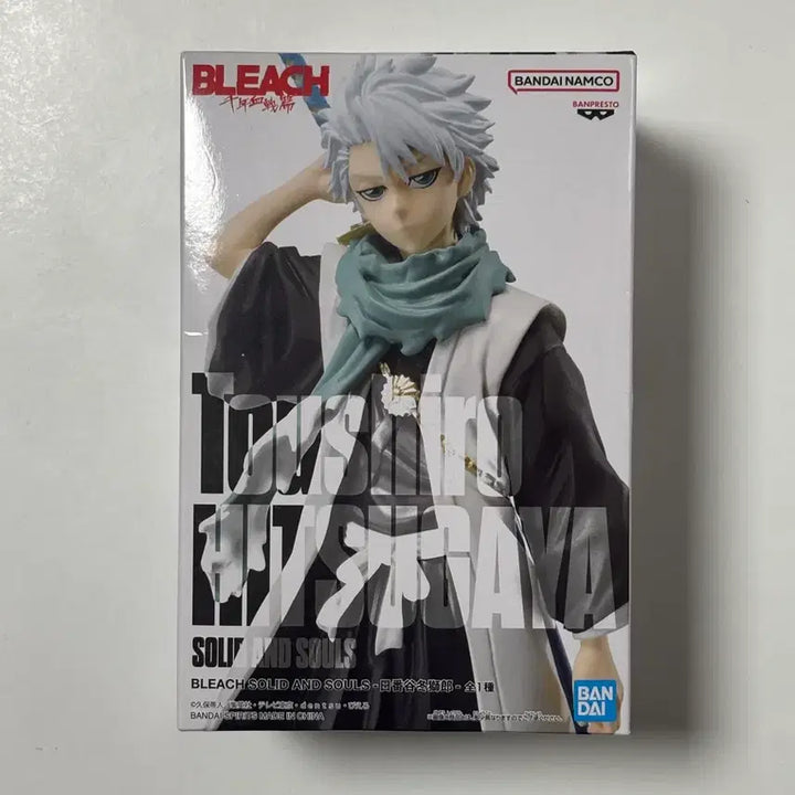 [BUNJANG] Bleach Bandai Banpresto Solid and Souls Toshiro Hitsugaya Figure / 블리치 반다이 반프레스토 솔리드 앤 소울즈 히츠가야 토시로 피규어