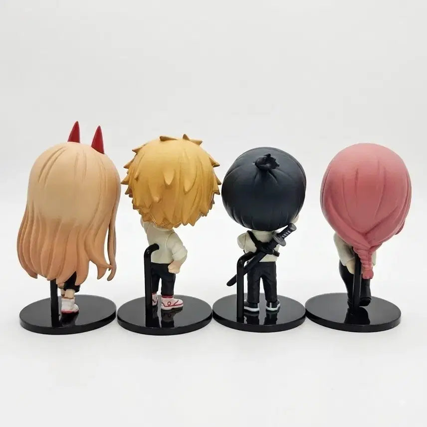 [BUNJANG] Chainsaw Man Taito Deformé Figure Set / 4종 세트) 체인소맨 타이토 데포르메 피규어 / 덴지 아키 마키마 파워 피규어