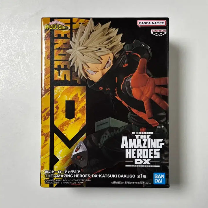 [BUNJANG] My Hero Academia Amazing Heroes DX Katsuki Bakugo Figure / 나의히어로아카데미아 어메이징 히어로즈 DX 바쿠고 카츠키 피규어 미개봉