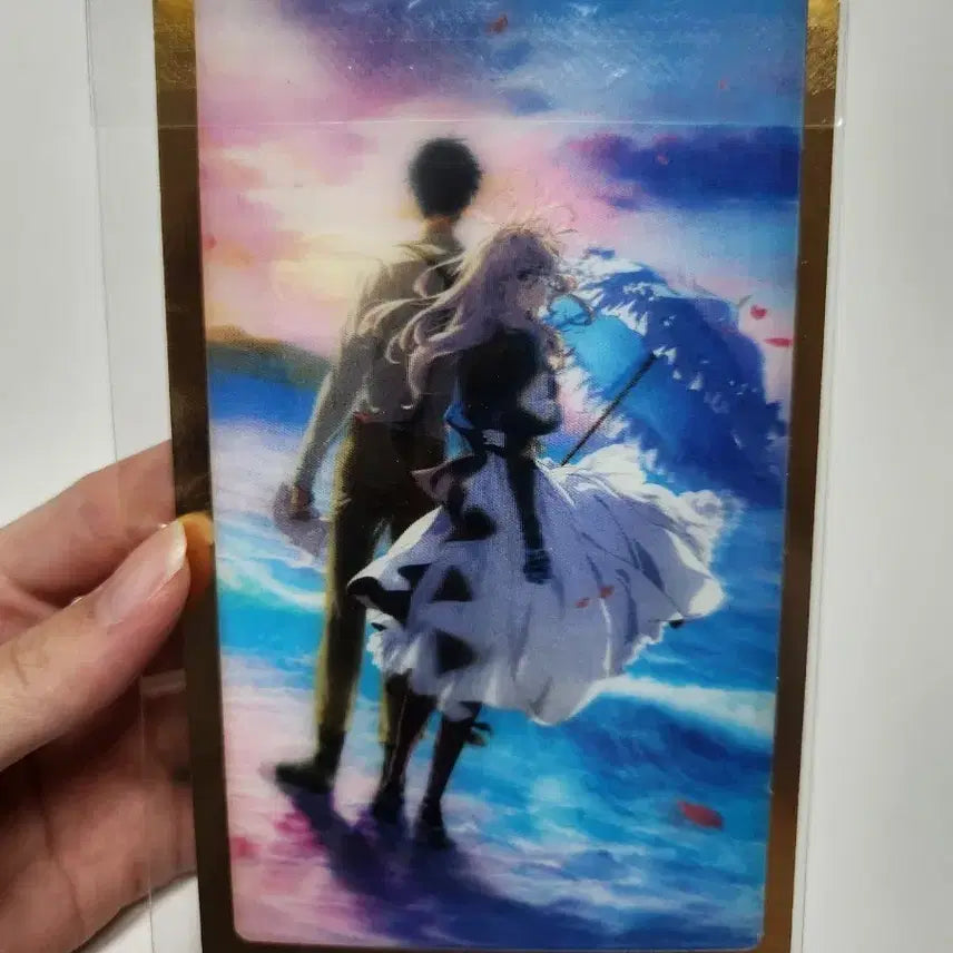 [BUNJANG] Violet Evergarden: The Movie Lenticular Ticket / 바이올렛 에버가든 극장판 렌티큘러 티켓