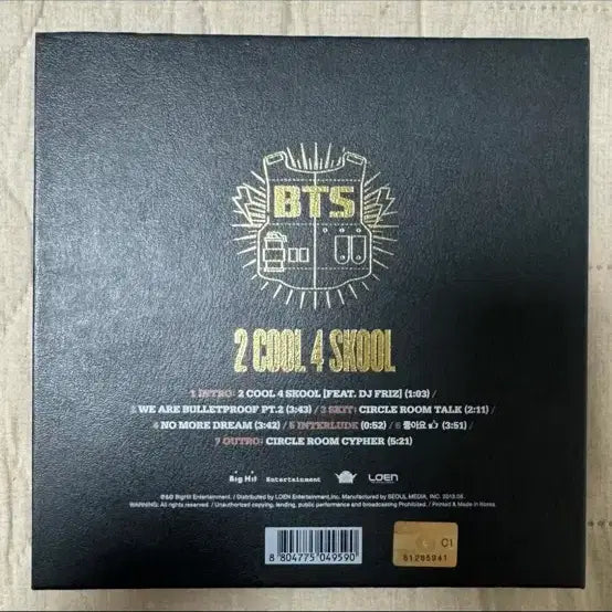 [BUNJANG] BTS Debut Group Fansign Autographed Album / 데뷔 bts 방탄소년단 단체 팬사인회 친필 싸인 앨범 투쿨포스쿨