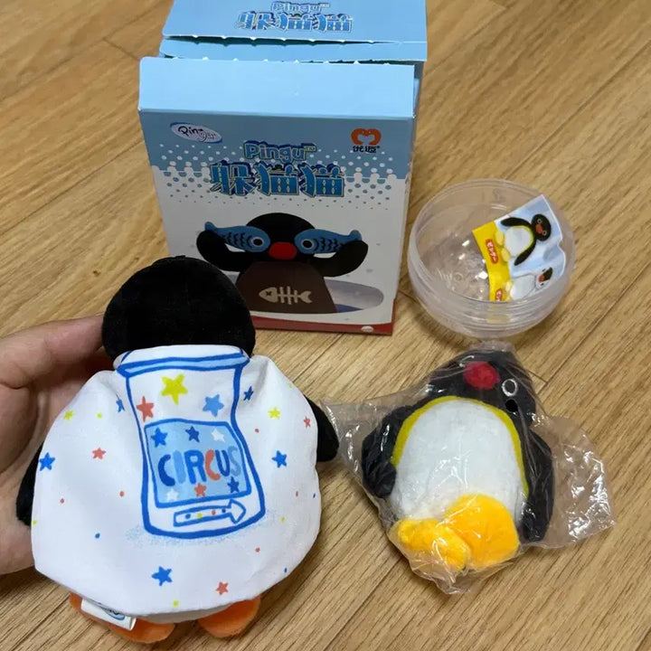 [BUNJANG] Pingu Doll Gacha Bundle New / 핑구 인형 가챠 새상품 일괄판매