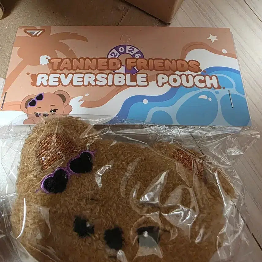[BUNJANG] T1 Peyz Tanning Friends Pouch (Sealed) / [미개봉]티원 T1 홈그 홈그라운드  태닝 프렌즈 파우치 페이즈 Peyz