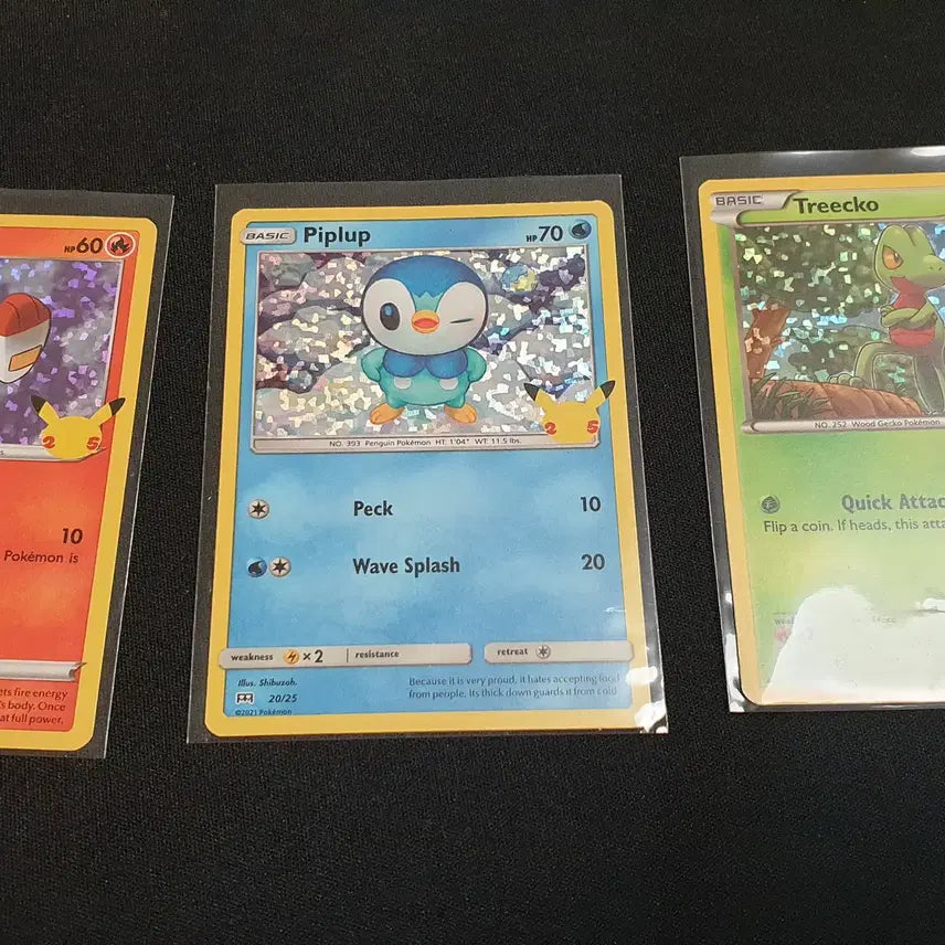 [BUNJANG] 4th Gen Holo First Partner 25th Anniversary Set - 3 Cards / 25주년 북미 퍼스트 파트너 4세대 홀로 3장 팝니다 A급