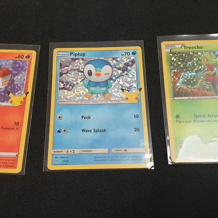 [BUNJANG] 4th Gen Holo First Partner 25th Anniversary Set - 3 Cards / 25주년 북미 퍼스트 파트너 4세대 홀로 3장 팝니다 A급