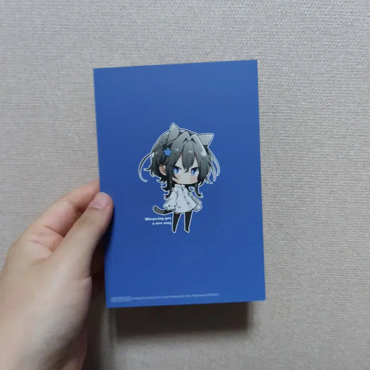 [BUNJANG] Asanagi Ryo "Whispering Love" Special Illustration Postcard / 속삭이듯 사랑을 노래하다 아사나기 요리 특전 엽서 속사노 사사코이