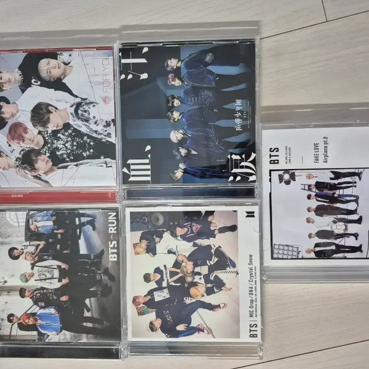 [BUNJANG] BTS Japanese Edition Album Bundle Set (CD/DVD) / 방탄소년단 일본판 앨범 cd/dvd 5장 일괄 판매합니다.