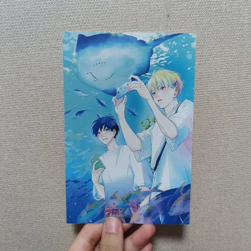 [BUNJANG] First Love Story Amekiri Shoya Tsubame Illustration Postcard Special Edition / 첫사랑 노트 아메키리 쇼야 츠바메 일러스트 엽서 특전