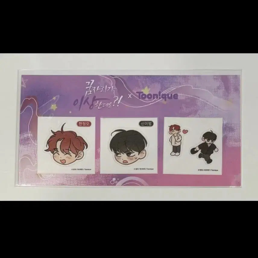 [BUNJANG] B.L. Tunik Dream Spot Sticker Collection / bl 투니크 꿈자리가 이상한데요?! 꿈자리 띠부씰