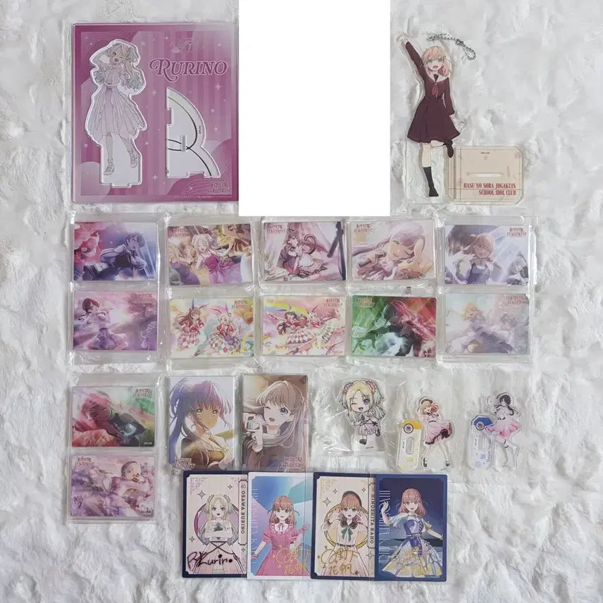 [BUNJANG] Love Live! Hasunosora High School Idol Club Rurino Sayaka Kaho Megumi Kozue Tsuduri Acrylic Noble Art Can Badge Korotto Photocard Album / 러브라이브 하스노소라 하스동 루리노 사야카 카호 메구미 코즈에 츠즈리 아크릴 노블아트 캔뱃지 코롯토 포토카드 앨범