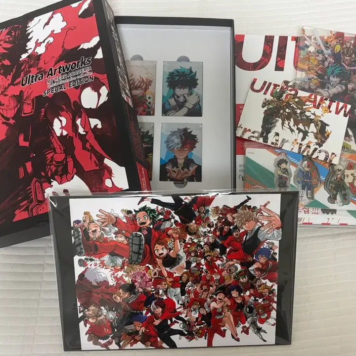 [BUNJANG] My Hero Academia Official Illustration Book Ultra Artworks Special Edition / 나의 히어로 아카데미아 공식 일러스트집 Ultra Artworks 특별판