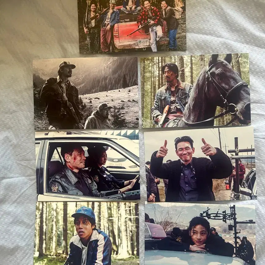 [BUNJANG] HOPE Movie Still Cut Postcard Set (7 Types) / 호프 스틸컷사진엽서 7종세트로 팝니다.