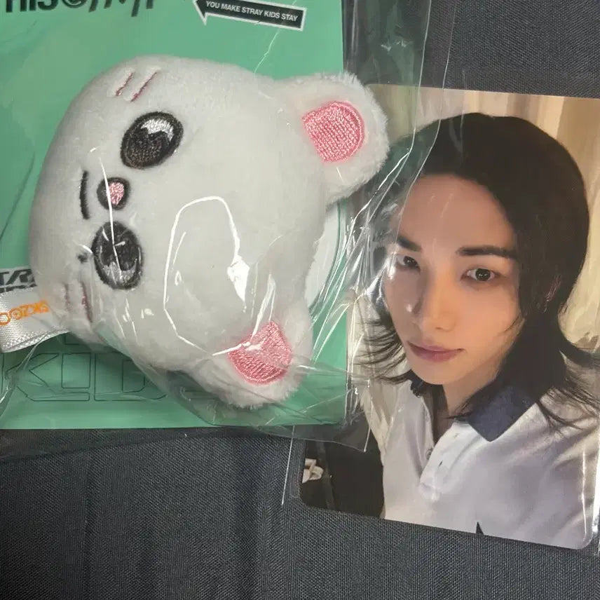 [BUNJANG] Stray Kids Popup Plush Magnetic Holder Jiniret Hyunjin / 스키즈 팝업 플러시 마그네틱 홀더 지니렛 현진