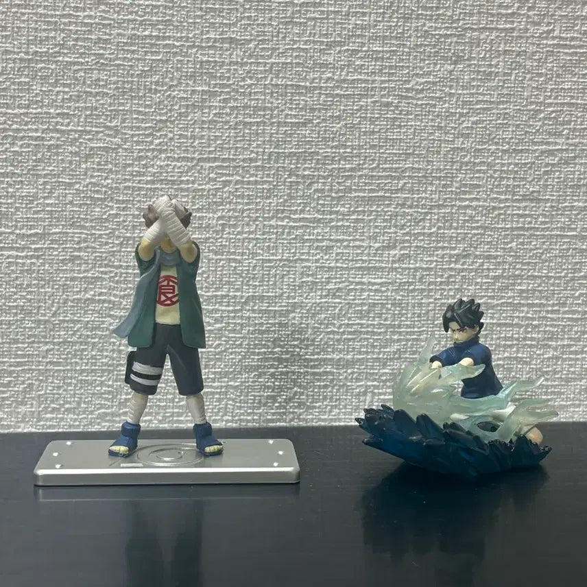 [BUNJANG] Bandai Naruto Figures Set - Sasuke, Choji / 반다이 나루토 피규어 2종 - 사스케, 쵸지 일괄