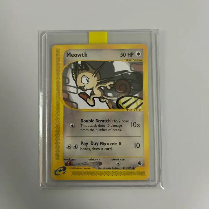 [BUNJANG] Pokemon English Version Meowth e-Card (Base Expansion Pack) / [포켓몬/영문] 나옹 e카드 (베이스확장팩)
