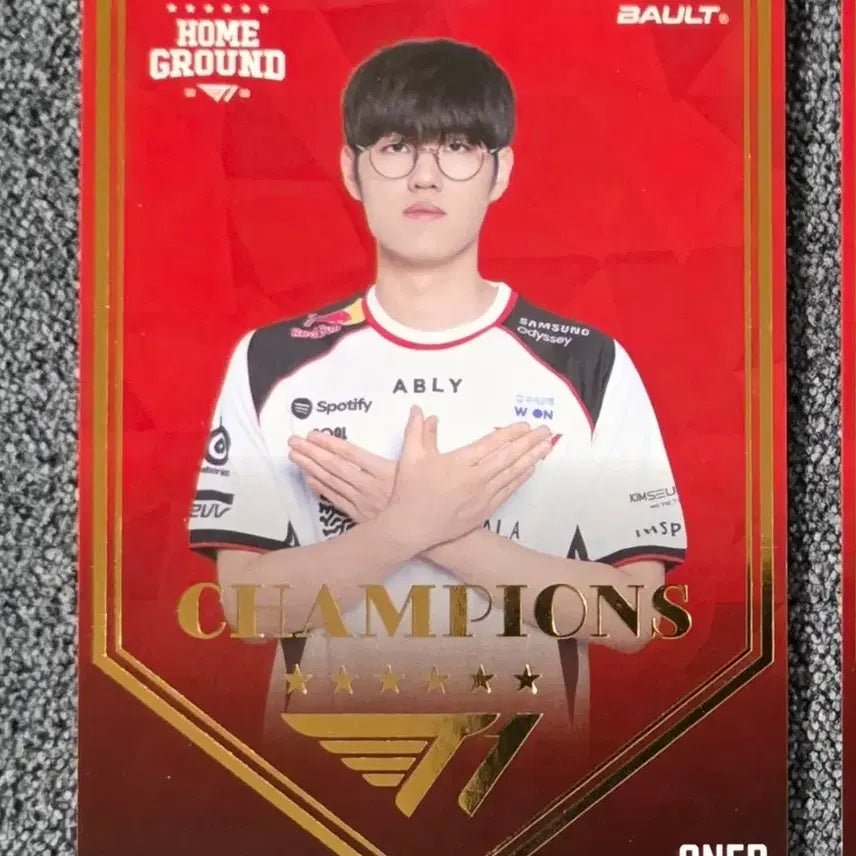 [BUNJANG] T1 Oner Bault Champion Card Homeground Edition / 오너 챔피언스 카드T1 홈그라운드 에디션 티원 Bault Oner 현준