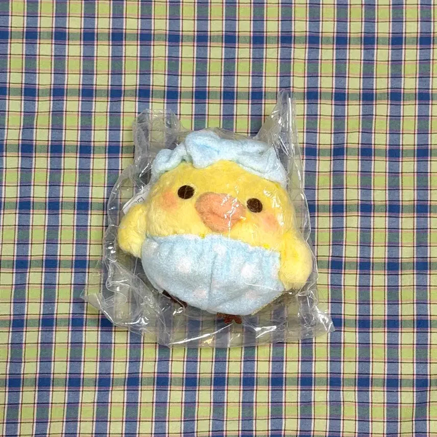 [BUNJANG] Rilakkuma Kiiroitori Pajama Party Plush Charm / ~8/26가격인하)리락쿠마 잠옷 파자마파티 키이로이토리 인형 키링