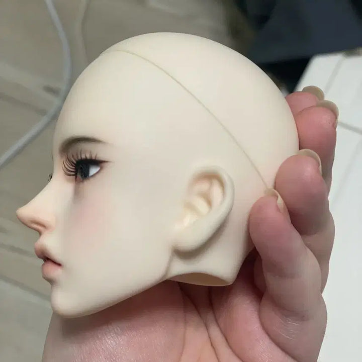 [BUNJANG] L-Doll Lim (65cm) White Skin Head with Withdoll Eyes &amp; Lunablanc Roche Cut Wig / 르문 림(65급, sd17) 미백 헤드(+위드돌 안구&amp;루나블랑 로쉐컷)