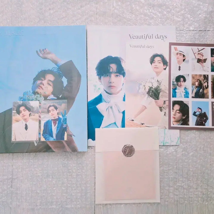 [BUNJANG] BTS Taehyung Veautiful Days Concept Photobook with Official Random Photocards / 방탄소년단 BTS 태형 Veautiful Days 컨셉 포토북