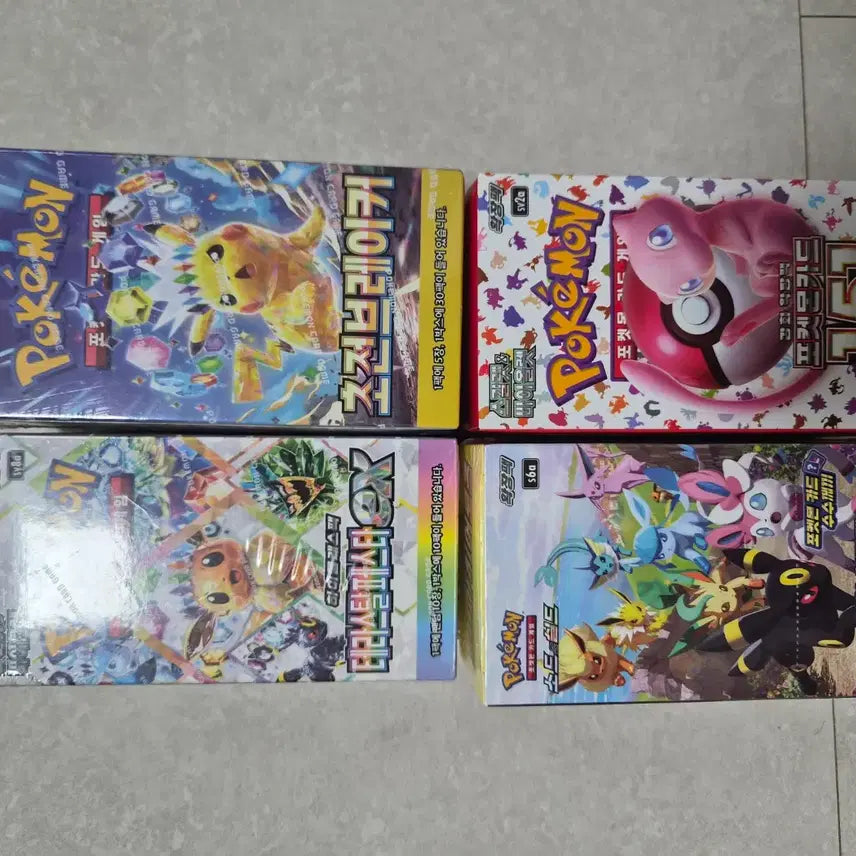 [BUNJANG] Pokemon Korean Version Sealed Bundle Set / 포켓몬 한글판 미개봉 일괄 판매합니다.