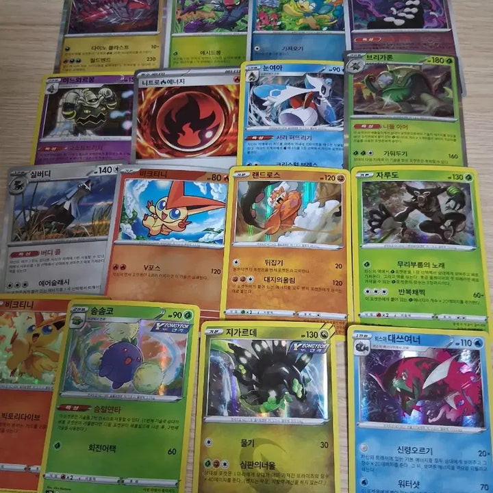 [BUNJANG] Pokemon R-Grade Cards Bundle Set (32 pcs) / 포켓몬카드 r등급 32장 일괄