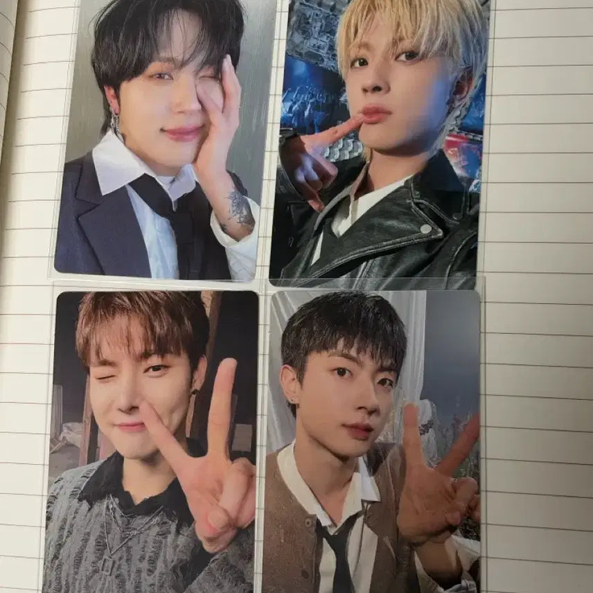 [BUNJANG] ONEWE Photocard Bundle Set / 원위 포카 4장 일괄 1500원