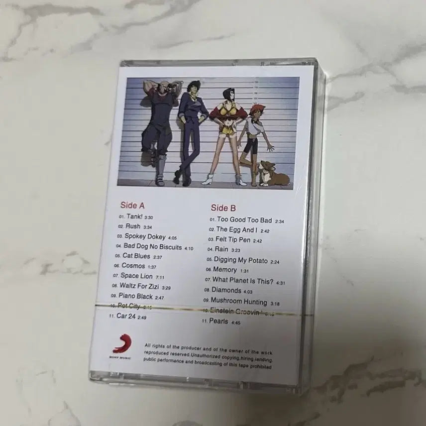[BUNJANG] Cowboy Bebop OST Limited Edition Cassette Tape / 카우보이 비밥 OST 카세트 테이프