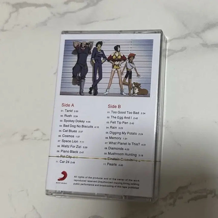 [BUNJANG] Cowboy Bebop OST Limited Edition Cassette Tape / 카우보이 비밥 OST 카세트 테이프